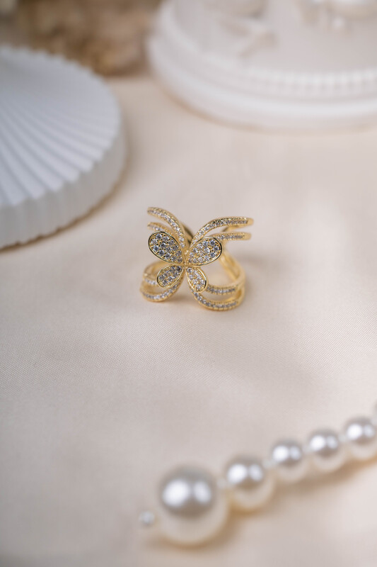 Serene Butterfly Ring
