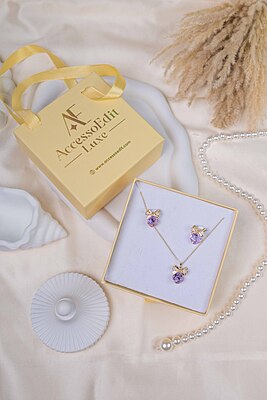 The Lavender Bow Radiance Set