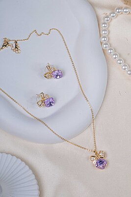 The Lavender Bow Radiance Set