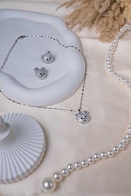 The Sterling Honey Bear Set