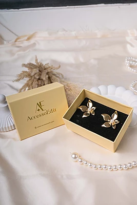 Golden Flora Studs