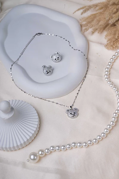 The Sterling Honey Bear Set