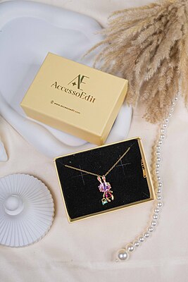 Crystal Bunny Necklace