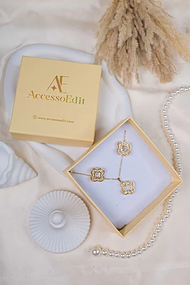 Crystal Clover Set