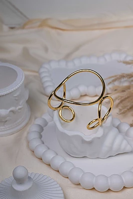 Circular Link Statement Cuff