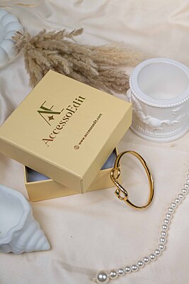 Gold Infinity Snake Bracelet