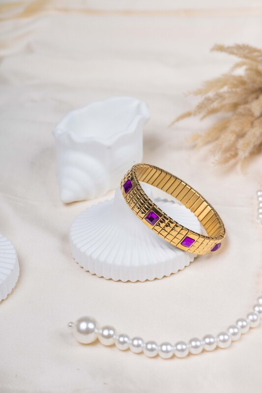 Luxe Royale Purple Cuff