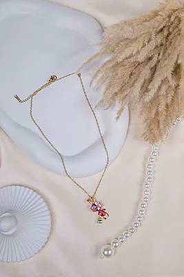 Crystal Bunny Necklace