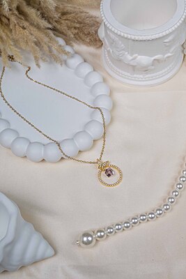 Butterfly Ring Necklace