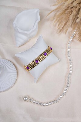 Luxe Royale Purple Cuff