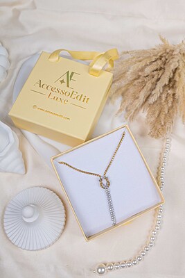 Two-Tone Knot Tie Chain