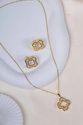 Crystal Clover Set
