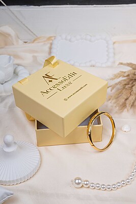 Crystal Star Gold Bangle