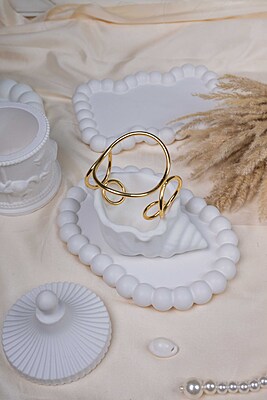 Circular Link Statement Cuff