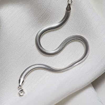 Silver Snake Bracelet