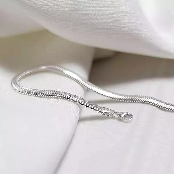 Silver Snake Bracelet