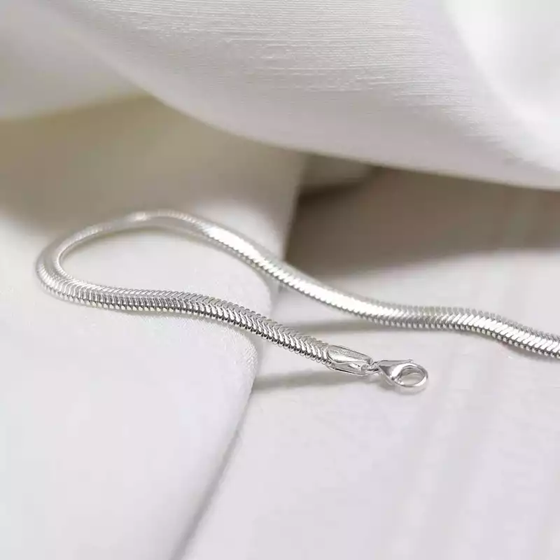 Silver Snake Bracelet