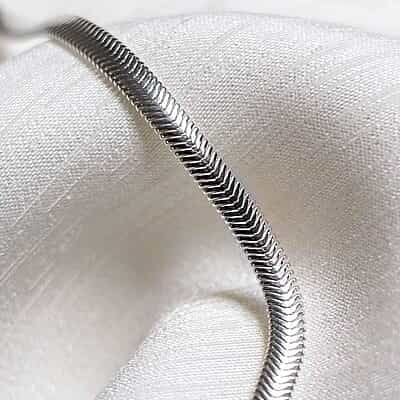 Silver Snake Bracelet