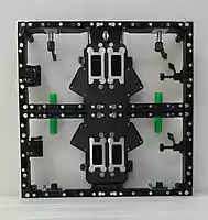 Aluminium die-cast indoor rental LED cabinet, 500 x 500 mm