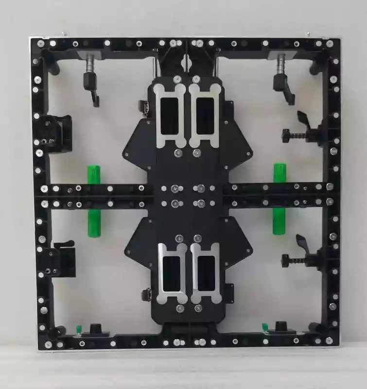 Aluminium die-cast indoor rental LED cabinet, 500 x 500 mm