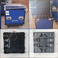 Aluminium diecast outdoor rental LED cabinet 640 x 640 mm, back service – Lumina Display Systems