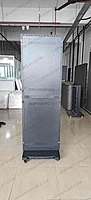 Foldable aluminium diecast indoor LED standee cabinet 640 x 1920 mm, back service – Lumina