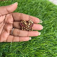 ANTIC NAGAS PEACOCK STUD