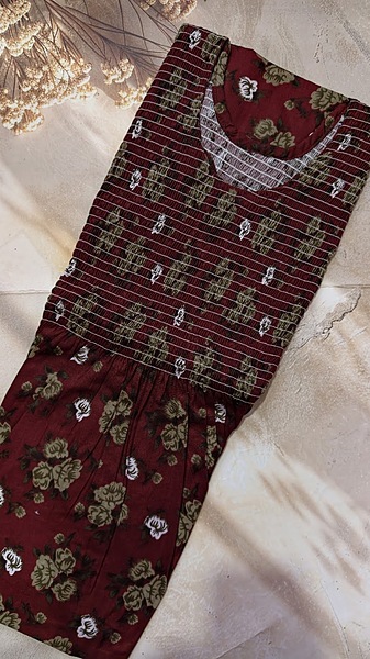 Smoking frock Nighty #1440