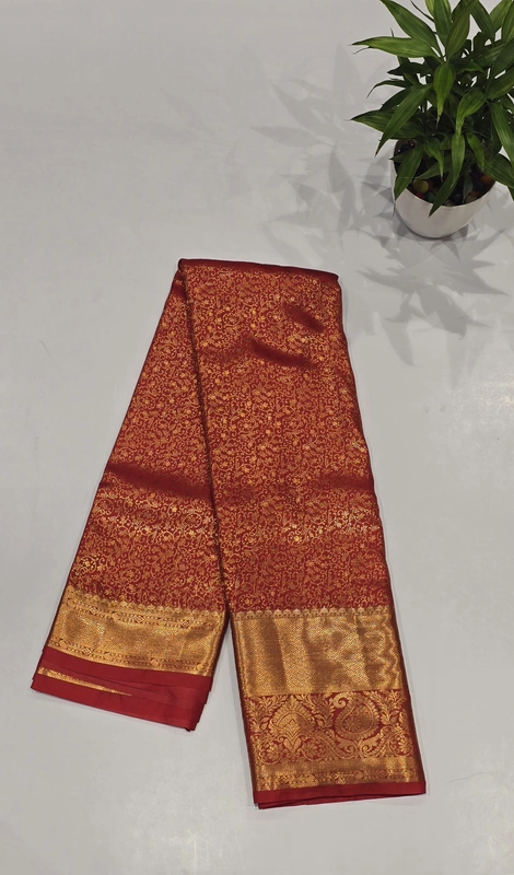 Brocket Self Saree (6013)