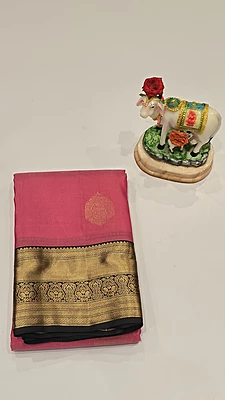 Pure Kanchi Pattu Silk (id 8008)