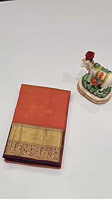 Pure Kanchi Pattu Silk (id 8012)