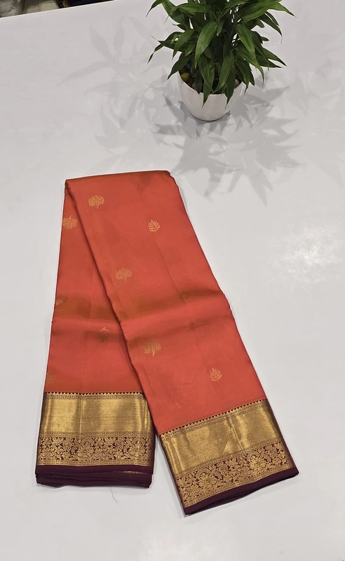 Pure Kanchi Pattu Silk (id 8012)