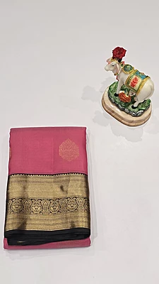Pure Kanchi Pattu Silk (id 8017)