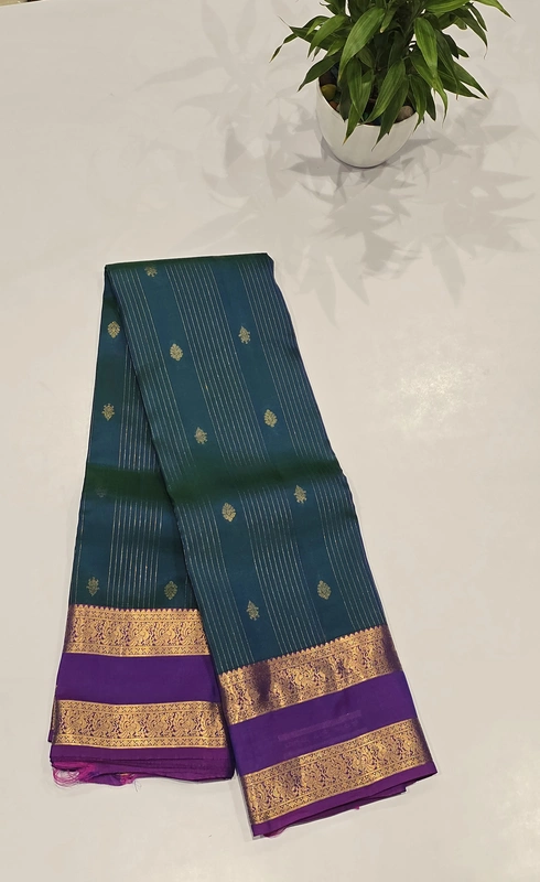Pure Kanchi Pattu Silk (id 8021)