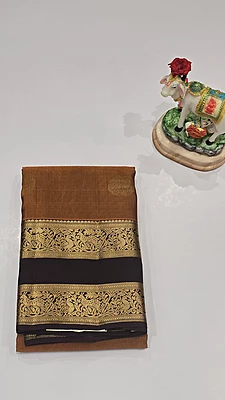 Pure Kanchi Pattu Silk (id 8023)
