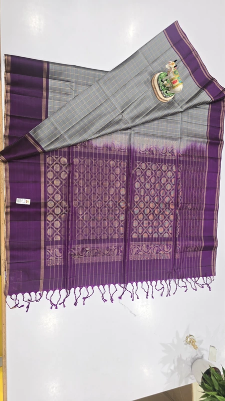 Pure Kuppadam Handloom Silk Saree (id 14001)