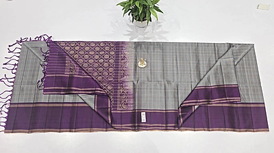 Pure Kuppadam Handloom Silk Saree (id 14001)