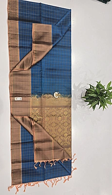 Pure Kuppadam Handloom Silk Saree (id 14004)