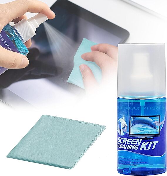 LCD Screen Cleaner with Cloth 200ml