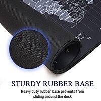 World Map Gaming Mouse Pad (90x40cm)