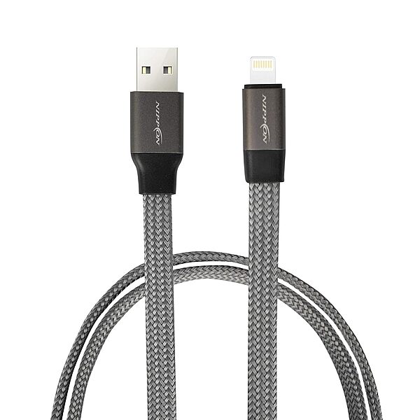 Usb To I-Phone Data Cable - Metal