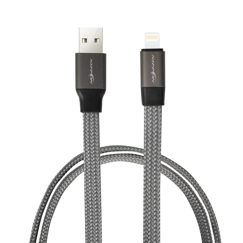 Usb To I-Phone Data Cable - Metal