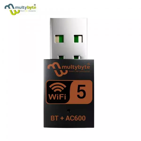 Multybyte AC600 Dual-Band USB Wi-Fi Adapter