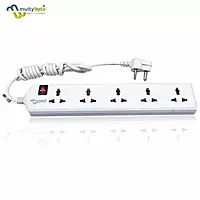 Multybyte 4+1 Way Spike Guard Extension Board (4M)