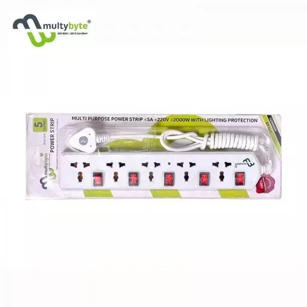 Multybyte 5+5 Way Spike Guard Extension Board (4M)