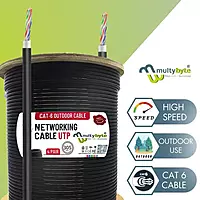 Multybyte Cat6 Cable Outdoor (Dual Cotted) 305M