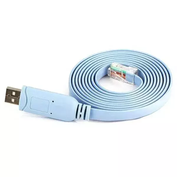 USB 2.0 to RJ-45 Male Console Cable 1.8M