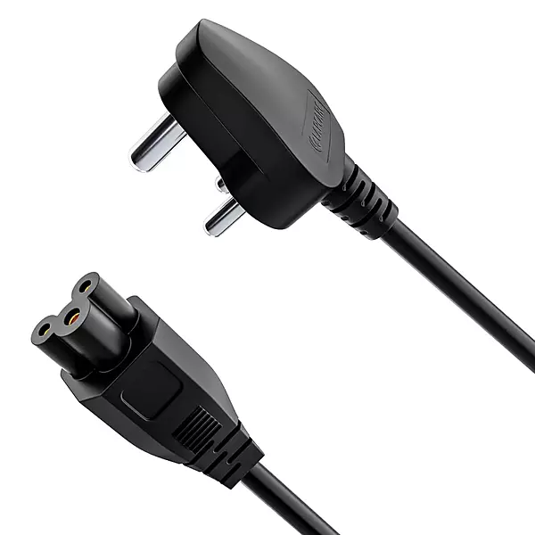 Laptop Power Cable (Black) 1.5M