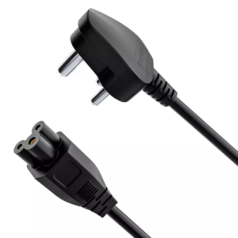 Laptop Power Cable (Black) 1.5M