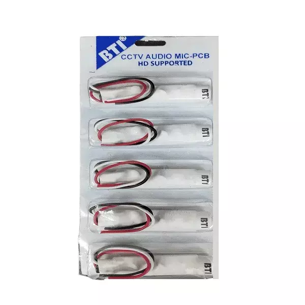 BTI High Quality CCTV Pencil Audio Mic